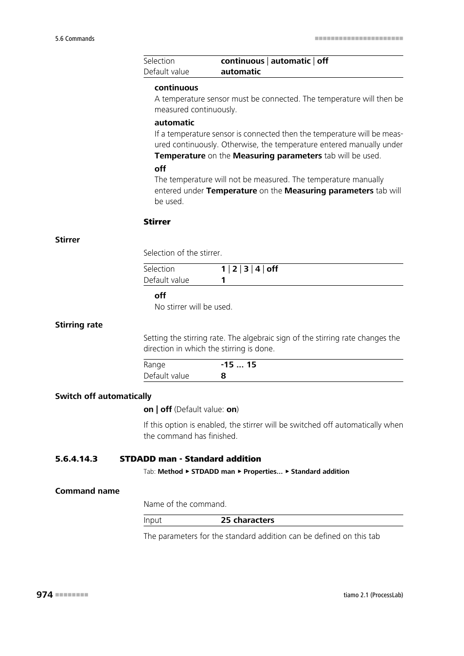 3 stdadd man - standard addition | Metrohm tiamo 2.1 (ProcessLab) User Manual | Page 990 / 1602