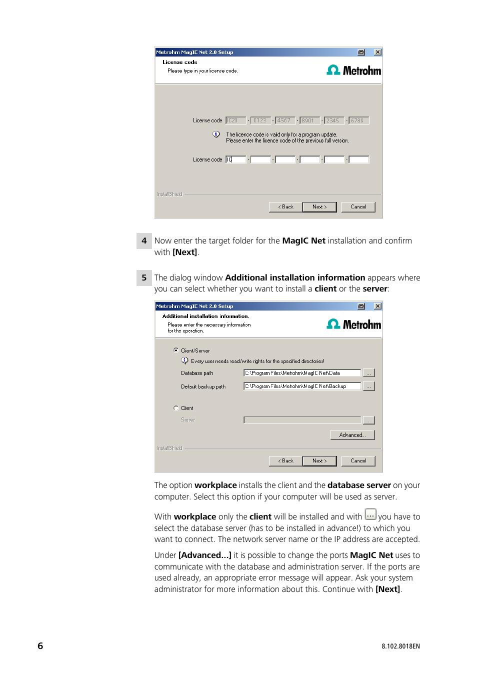 Metrohm MagIC Net 2.1 User Manual | Page 6 / 13