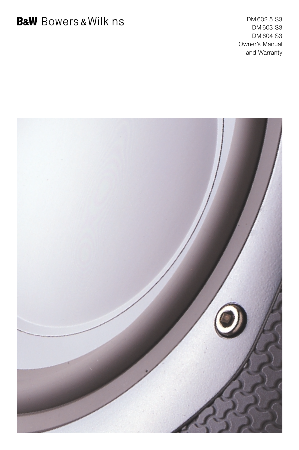 Bowers & Wilkins DM602.5 S3 User Manual | 32 pages