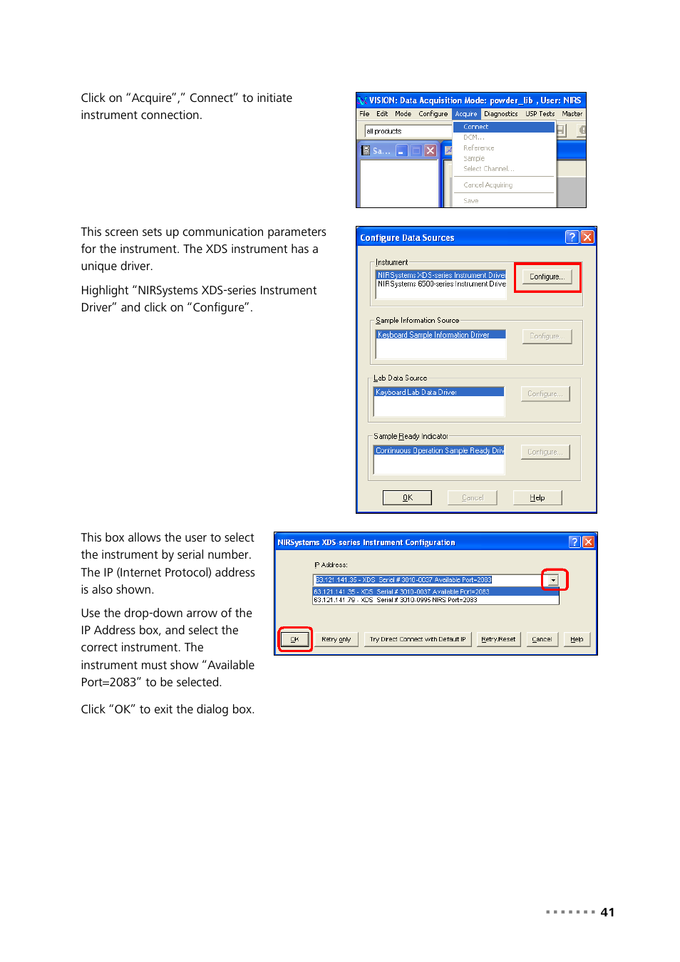 Metrohm NIRS XDS SmartProbe Analyzer User Manual | Page 43 / 97