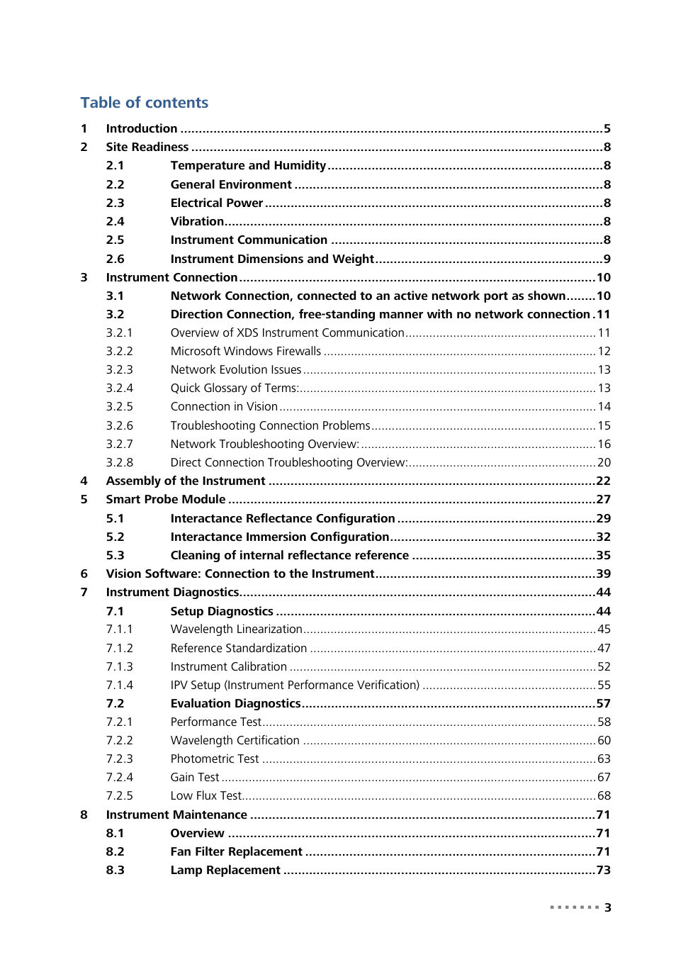 Metrohm NIRS XDS SmartProbe Analyzer User Manual | Page 5 / 97