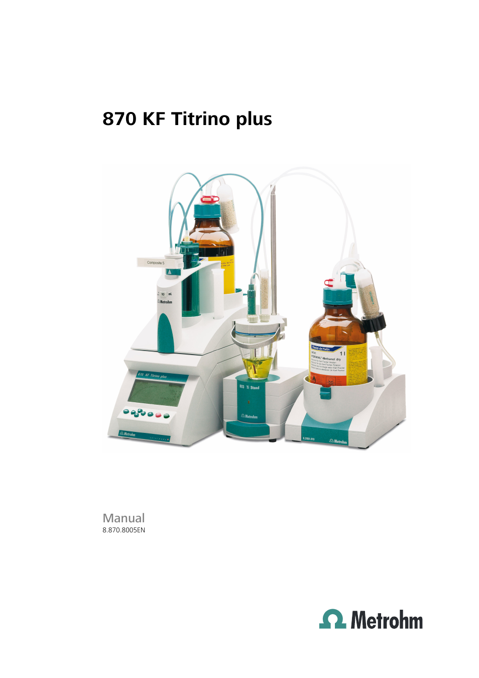 Metrohm 870 KF Titrino plus Manual User Manual | 108 pages