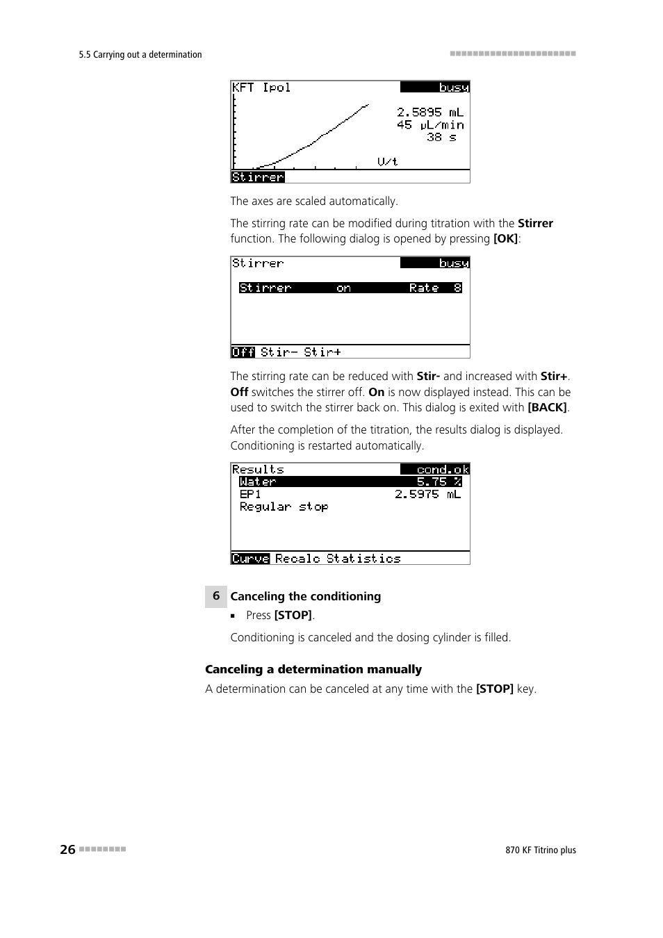 Metrohm 870 KF Titrino plus Manual User Manual | Page 36 / 108