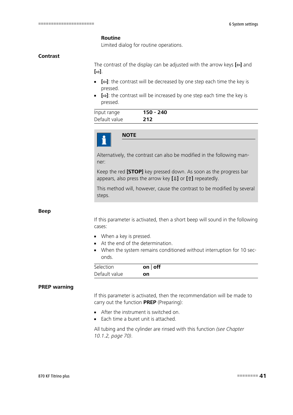 Metrohm 870 KF Titrino plus Manual User Manual | Page 51 / 108