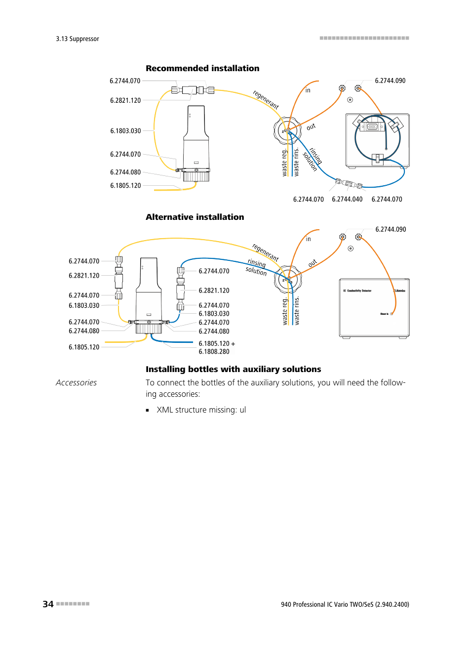 Metrohm 940 Professional IC Vario TWO/SeS/PP User Manual | Page 42 / 116