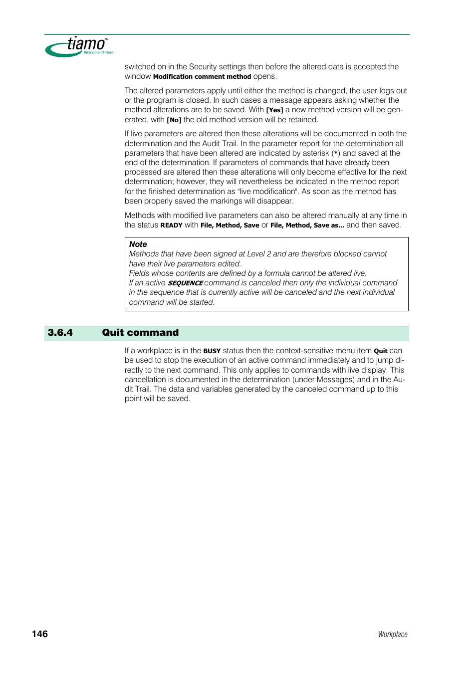 4 quit command | Metrohm tiamo 1.1 Manual User Manual | Page 174 / 838