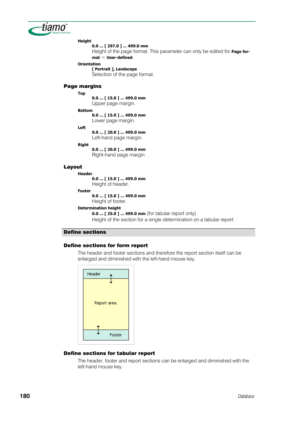 Define sections | Metrohm tiamo 1.1 Manual User Manual | Page 208 / 838