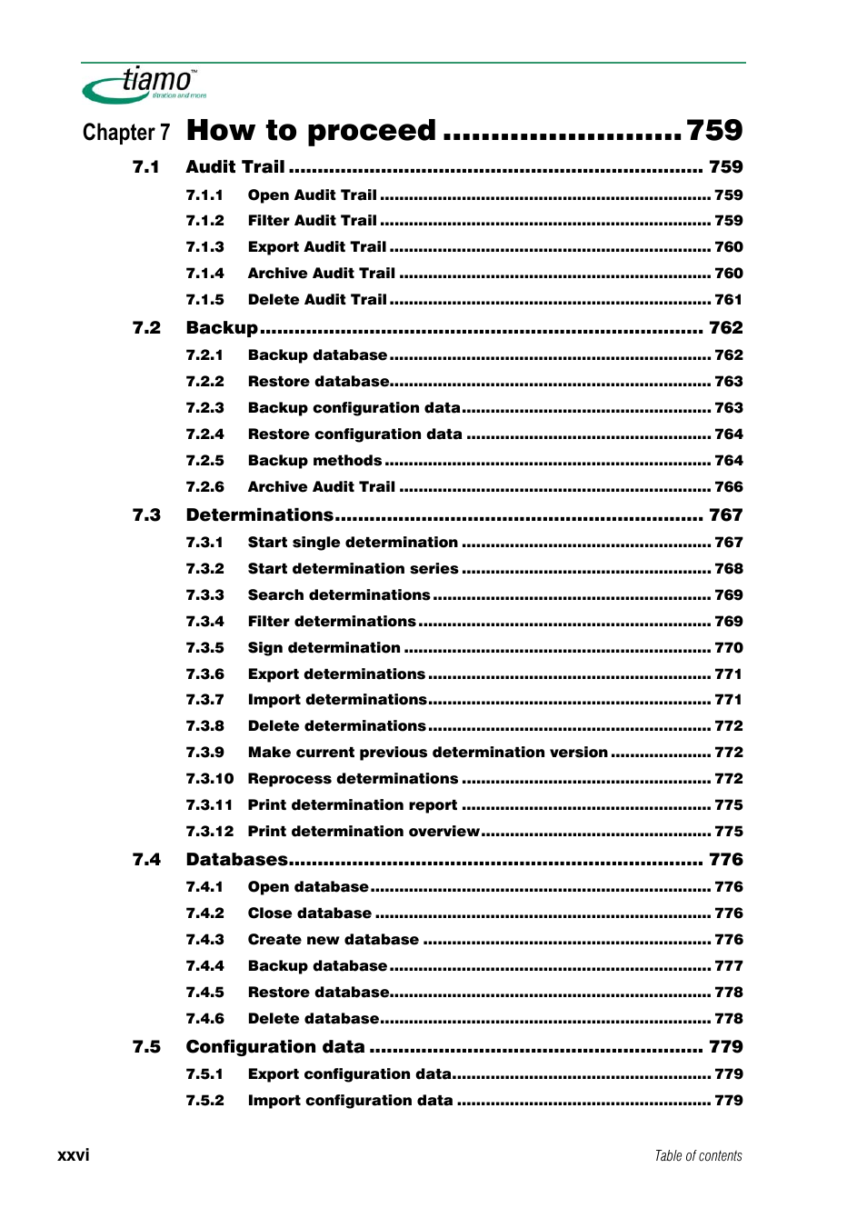 How to proceed, Chapter 7 | Metrohm tiamo 1.1 Manual User Manual | Page 26 / 838