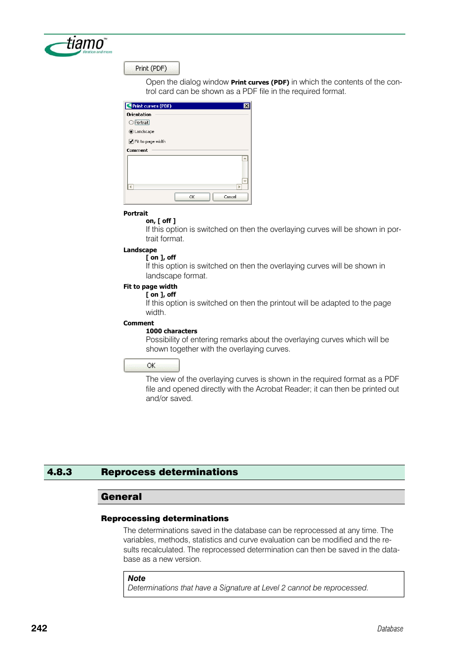 3 reprocess determinations, General, 3 reprocess determinations general | Metrohm tiamo 1.1 Manual User Manual | Page 270 / 838