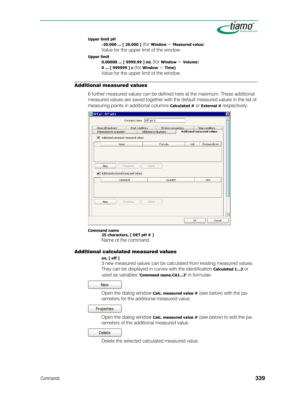 Additional measured values | Metrohm tiamo 1.1 Manual User Manual | Page 367 / 838