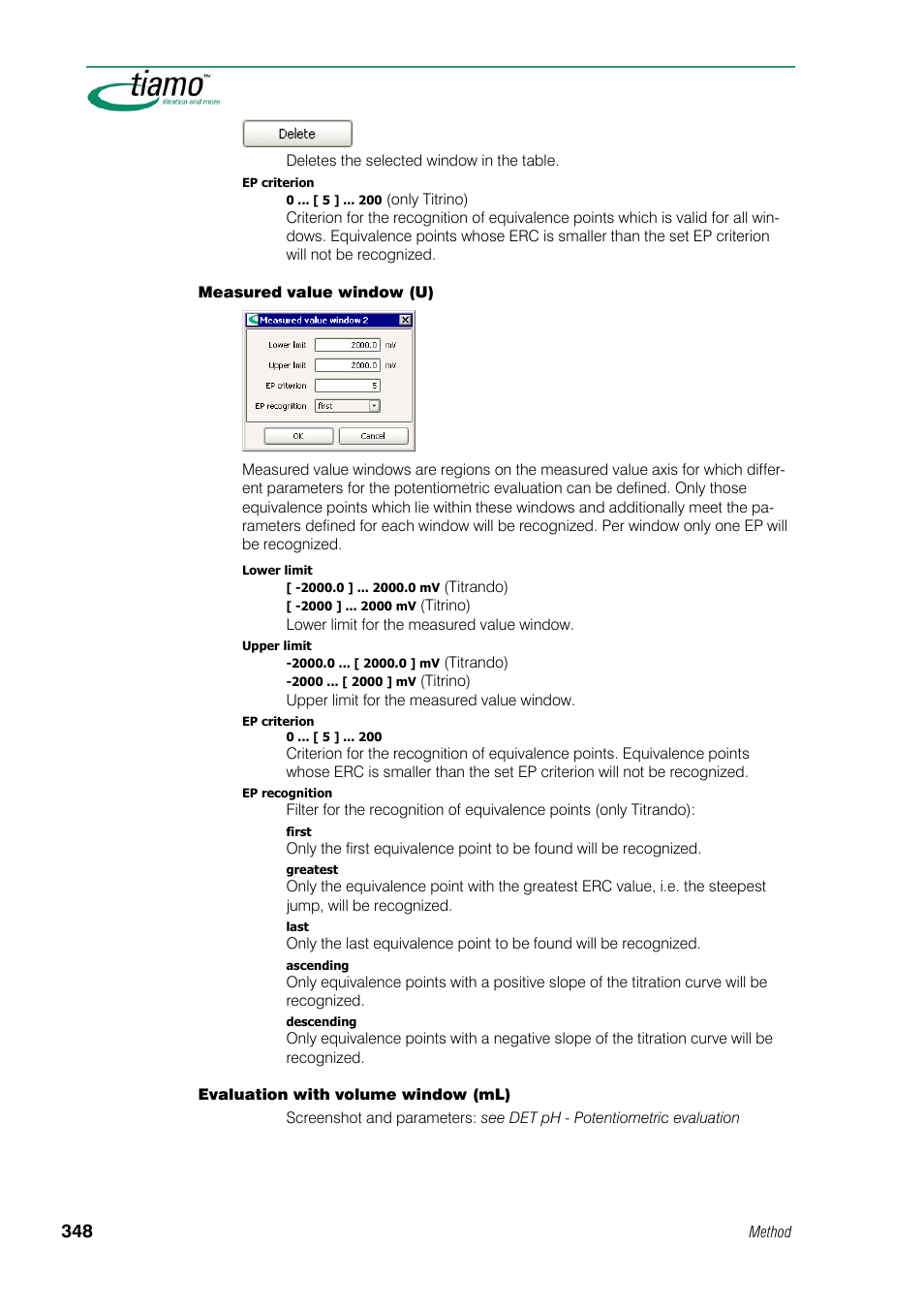 Metrohm tiamo 1.1 Manual User Manual | Page 376 / 838
