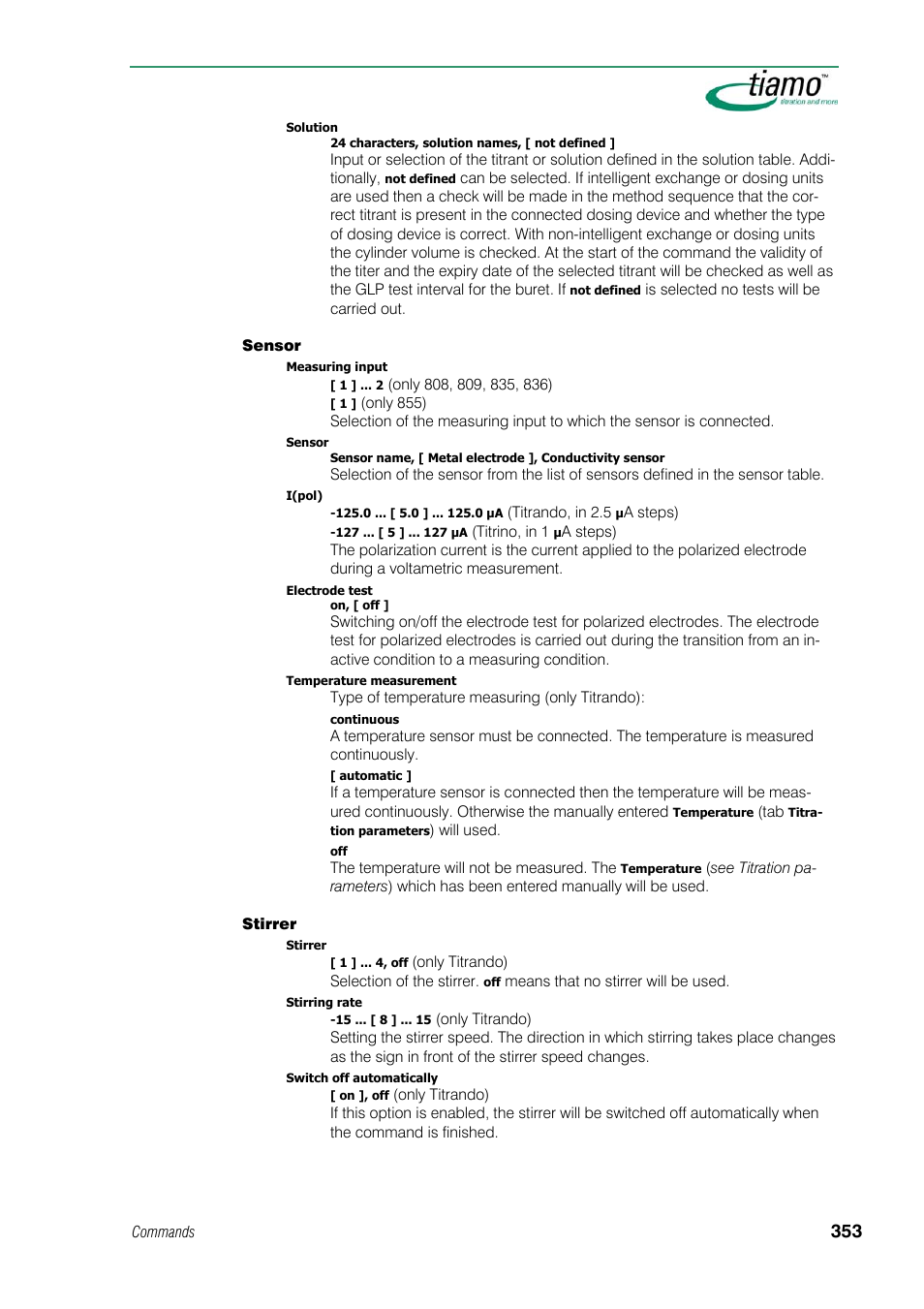 Metrohm tiamo 1.1 Manual User Manual | Page 381 / 838