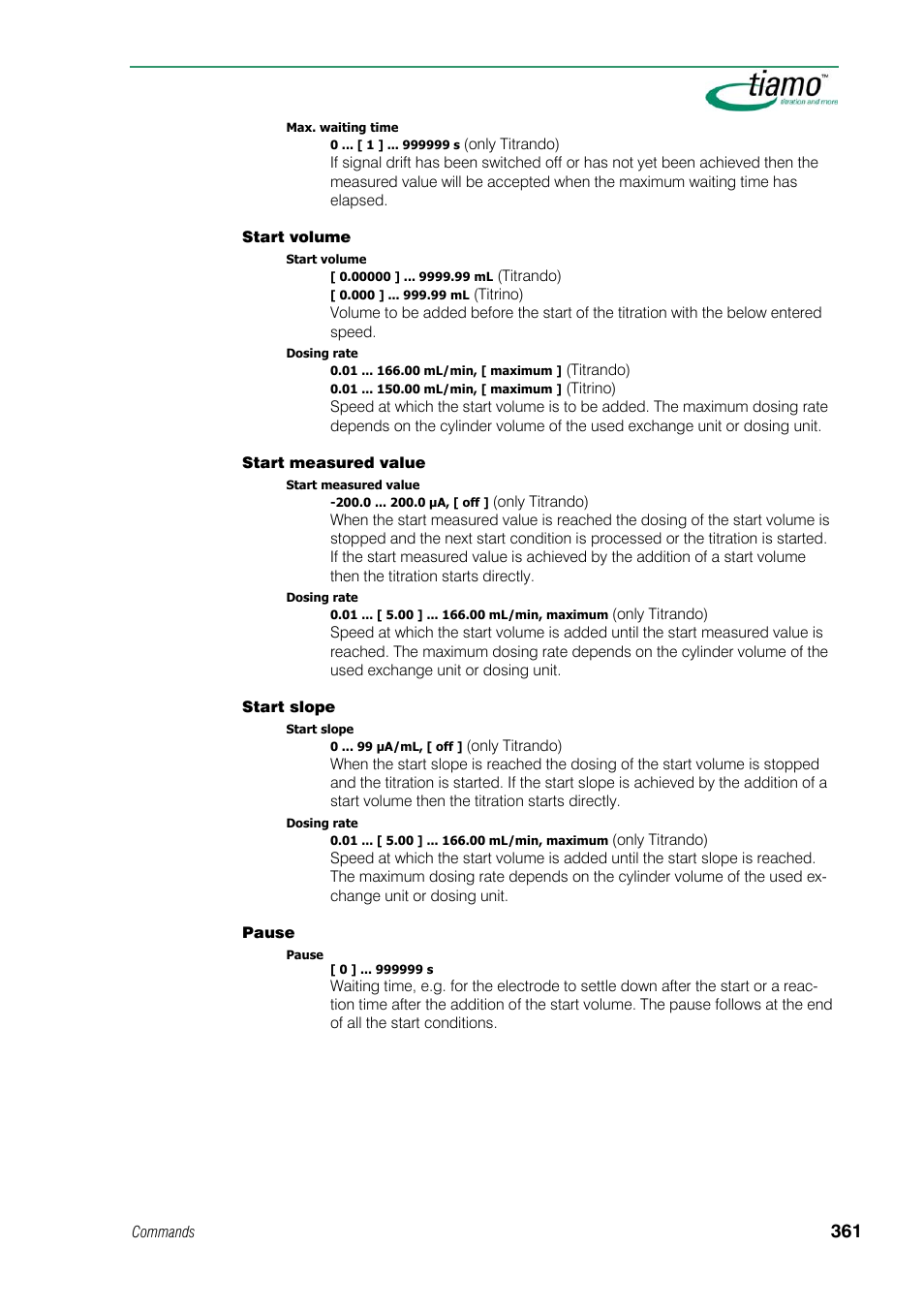 Metrohm tiamo 1.1 Manual User Manual | Page 389 / 838