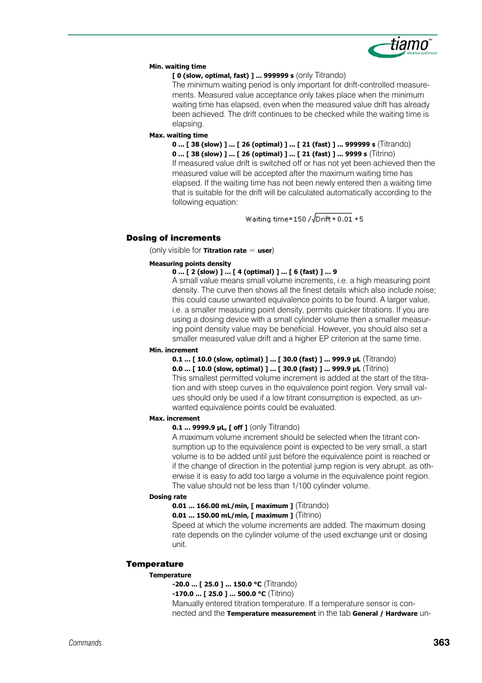 Metrohm tiamo 1.1 Manual User Manual | Page 391 / 838