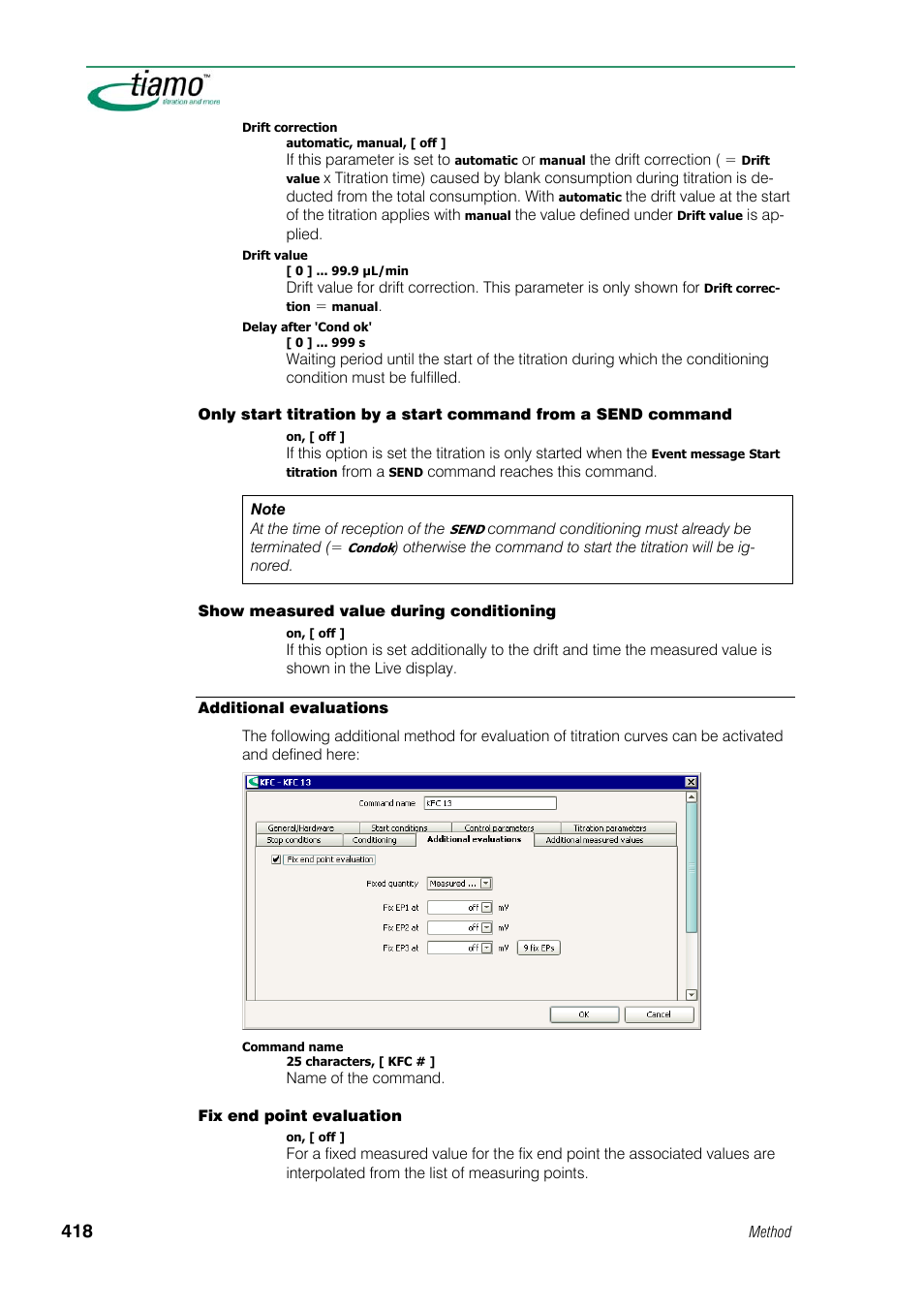 Additional evaluations | Metrohm tiamo 1.1 Manual User Manual | Page 446 / 838