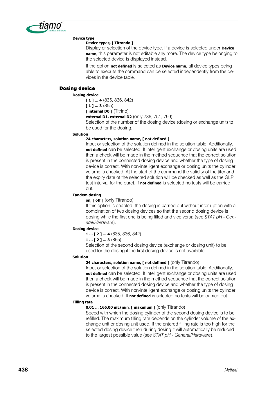 Metrohm tiamo 1.1 Manual User Manual | Page 466 / 838