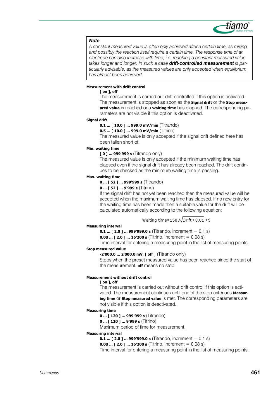 Metrohm tiamo 1.1 Manual User Manual | Page 489 / 838