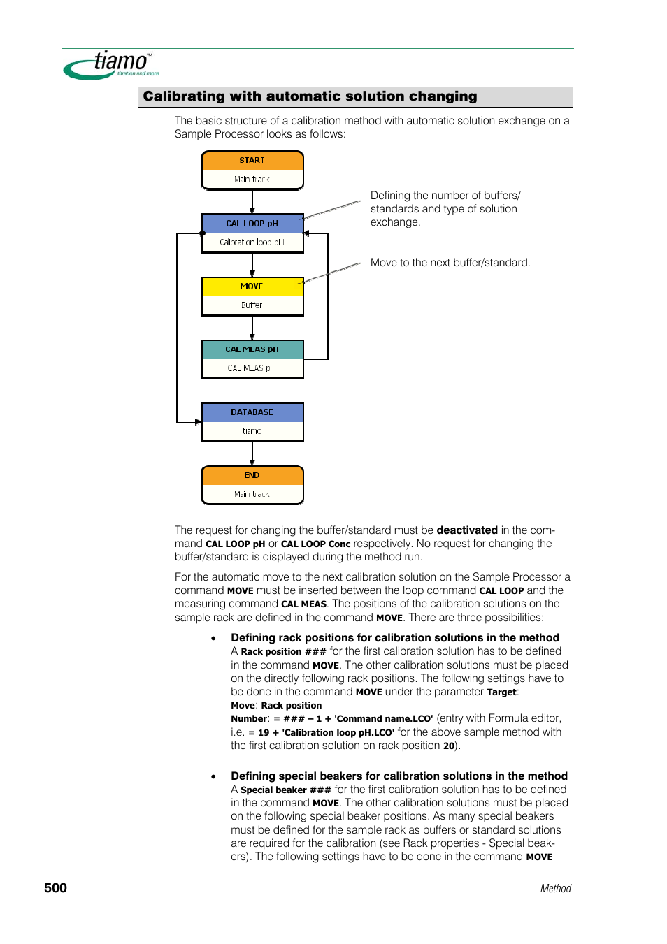 Calibrating with automatic solution changing | Metrohm tiamo 1.1 Manual User Manual | Page 528 / 838