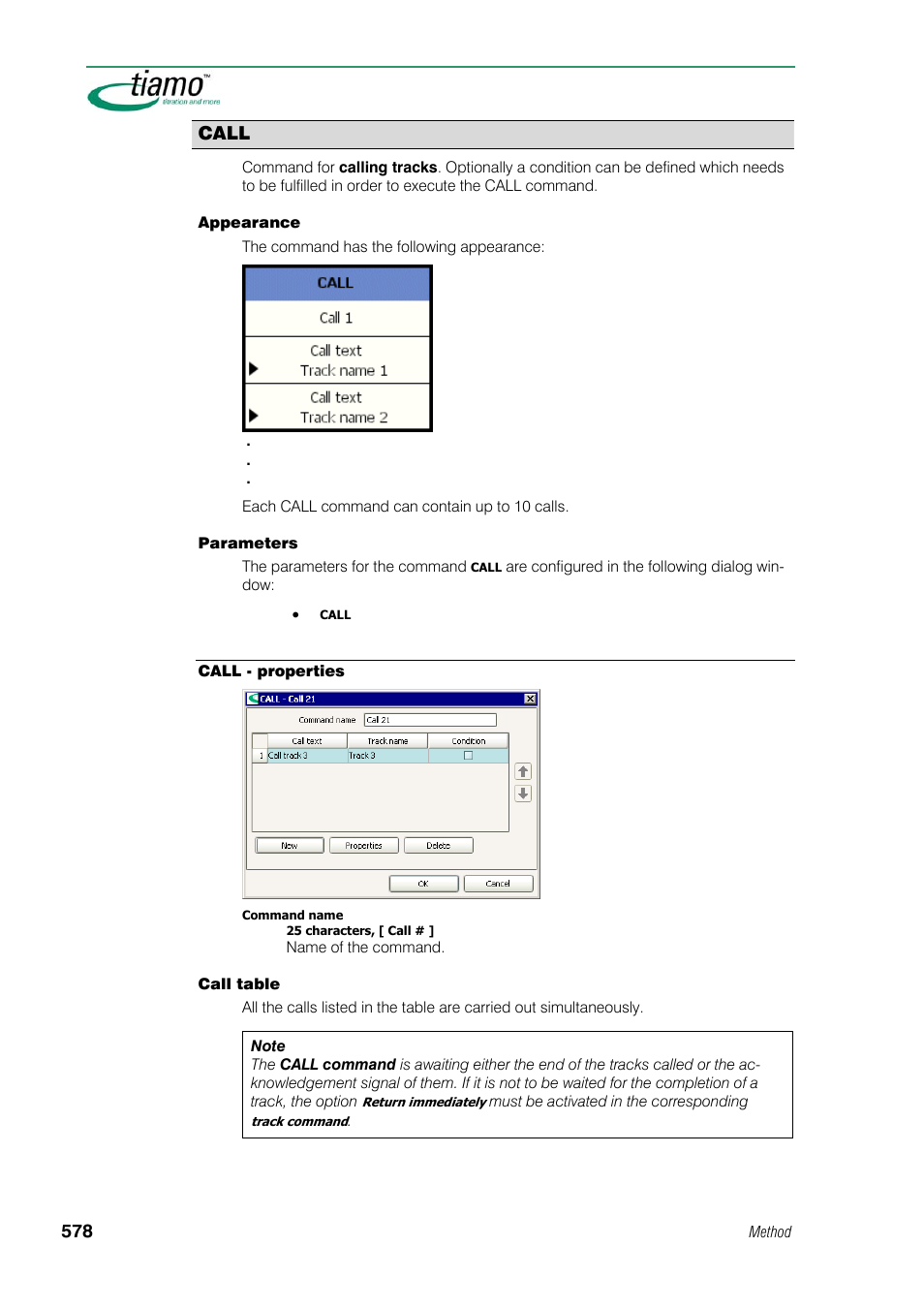 Call, Call - properties | Metrohm tiamo 1.1 Manual User Manual | Page 606 / 838