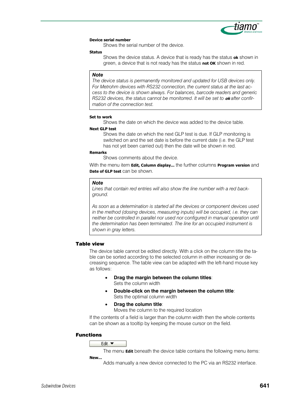 Metrohm tiamo 1.1 Manual User Manual | Page 669 / 838