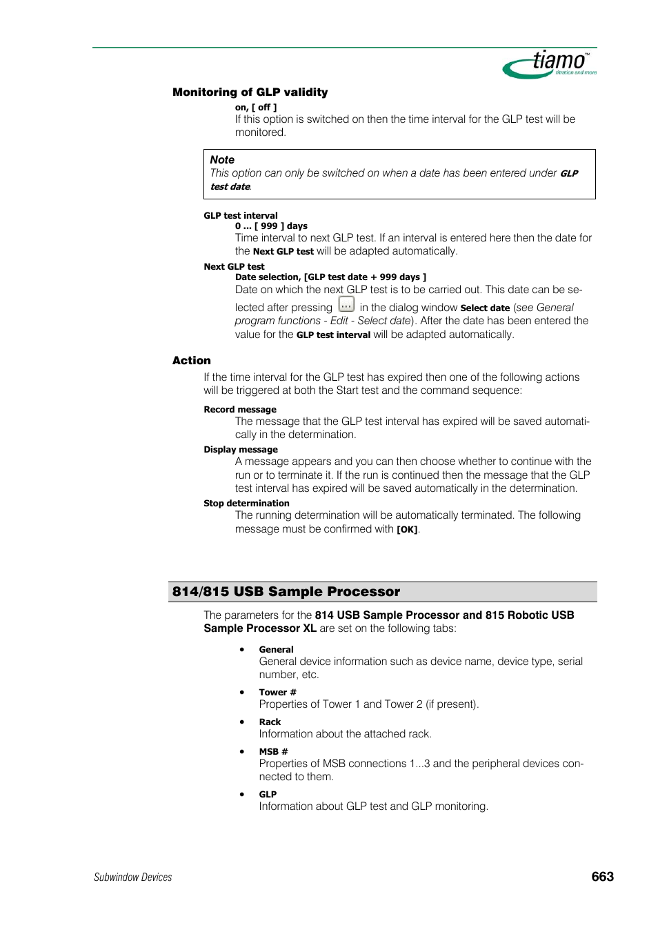814/815 usb sample processor | Metrohm tiamo 1.1 Manual User Manual | Page 691 / 838