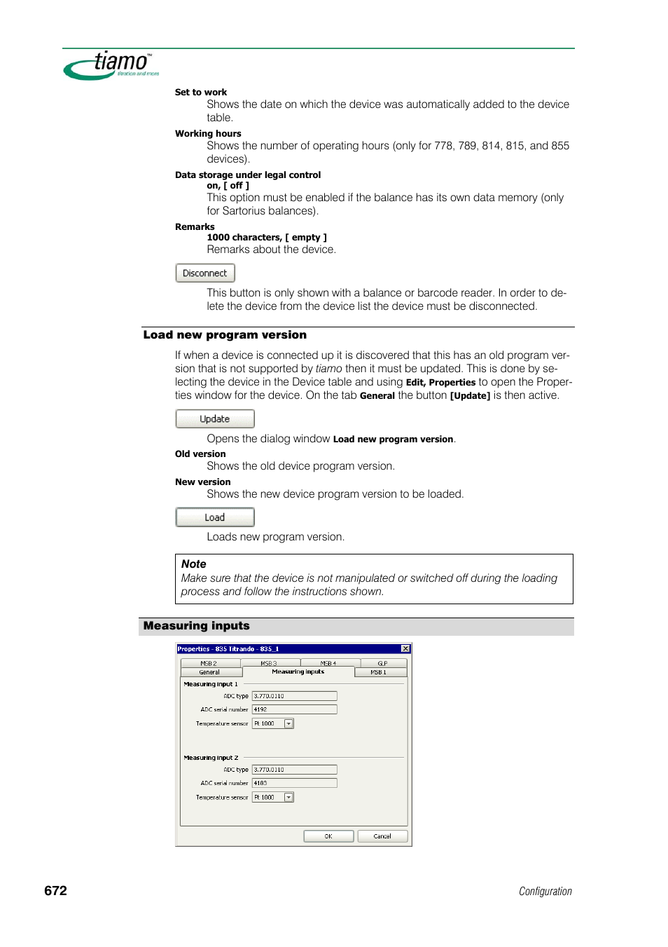 Measuring inputs | Metrohm tiamo 1.1 Manual User Manual | Page 700 / 838