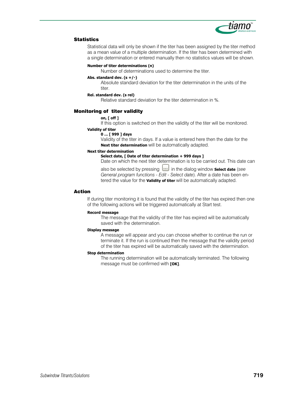 Metrohm tiamo 1.1 Manual User Manual | Page 747 / 838