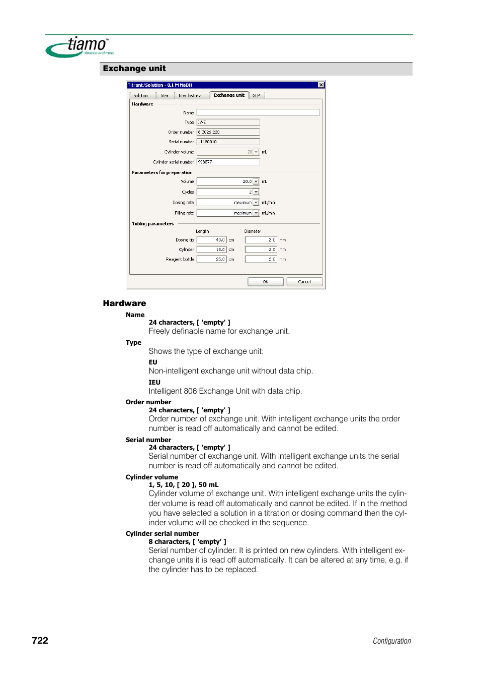 Exchange unit | Metrohm tiamo 1.1 Manual User Manual | Page 750 / 838