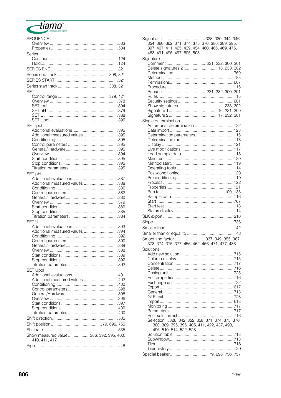 Metrohm tiamo 1.1 Manual User Manual | Page 834 / 838