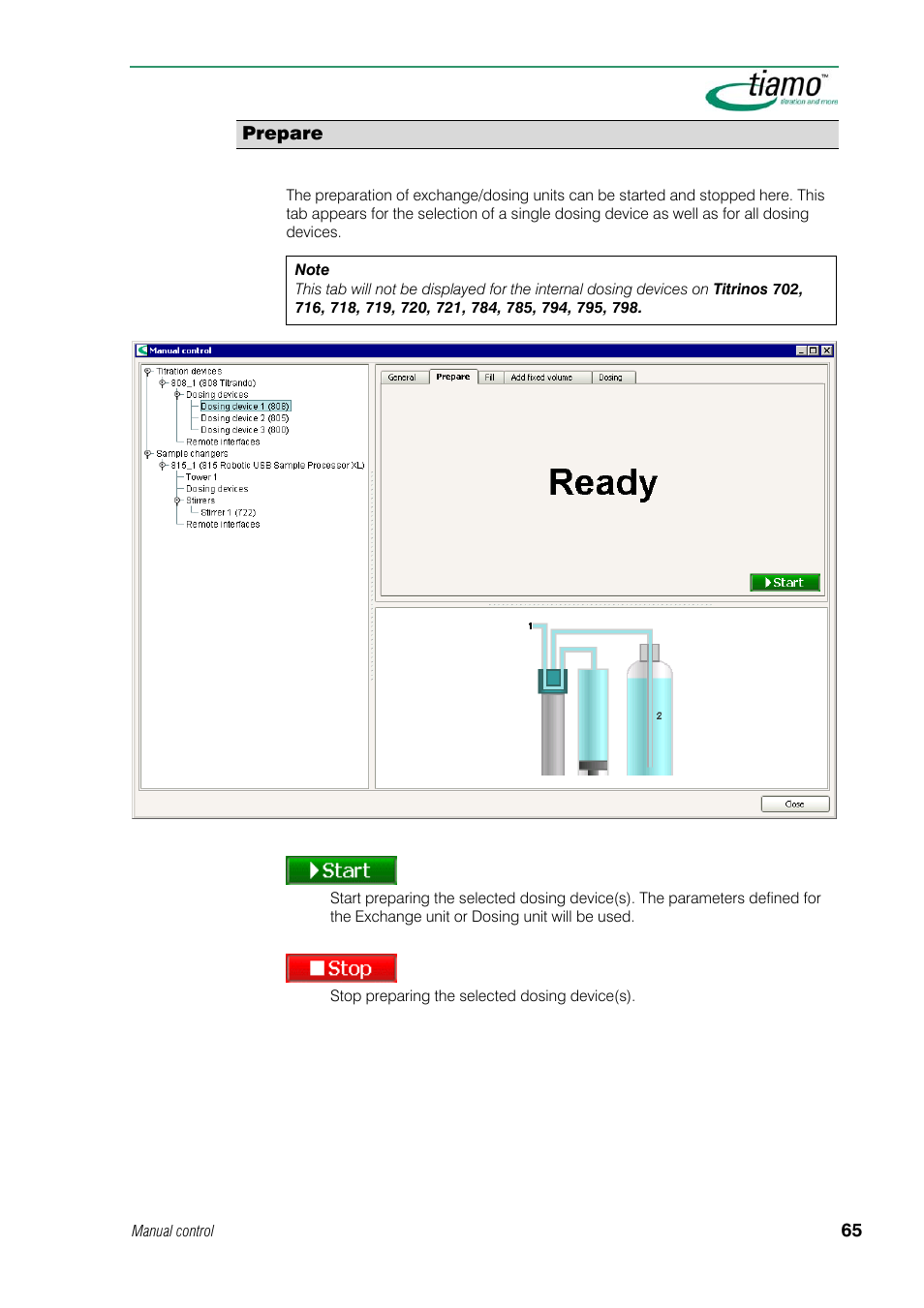 Prepare | Metrohm tiamo 1.1 Manual User Manual | Page 93 / 838