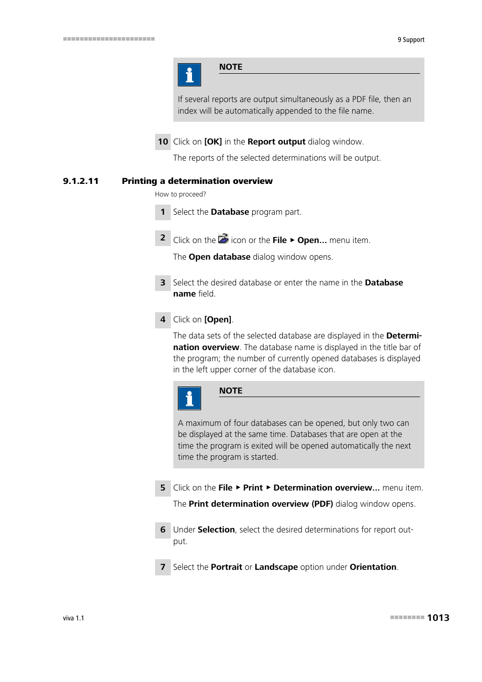 11 printing a determination overview | Metrohm viva 1.1 User Manual | Page 1025 / 1085