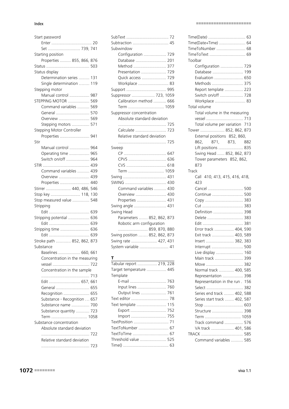 Metrohm viva 1.1 User Manual | Page 1084 / 1085