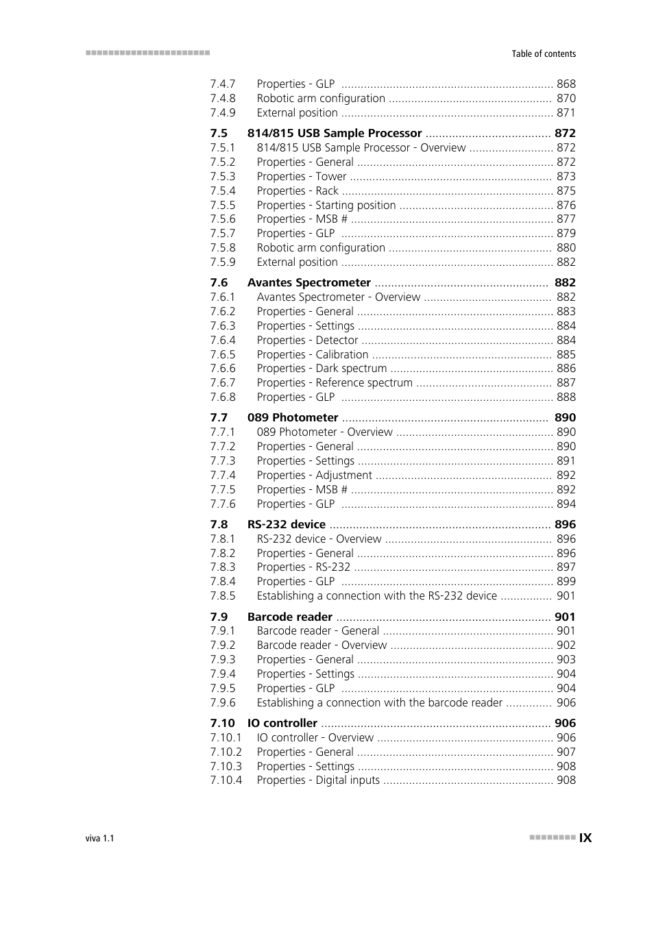 Metrohm viva 1.1 User Manual | Page 11 / 1085