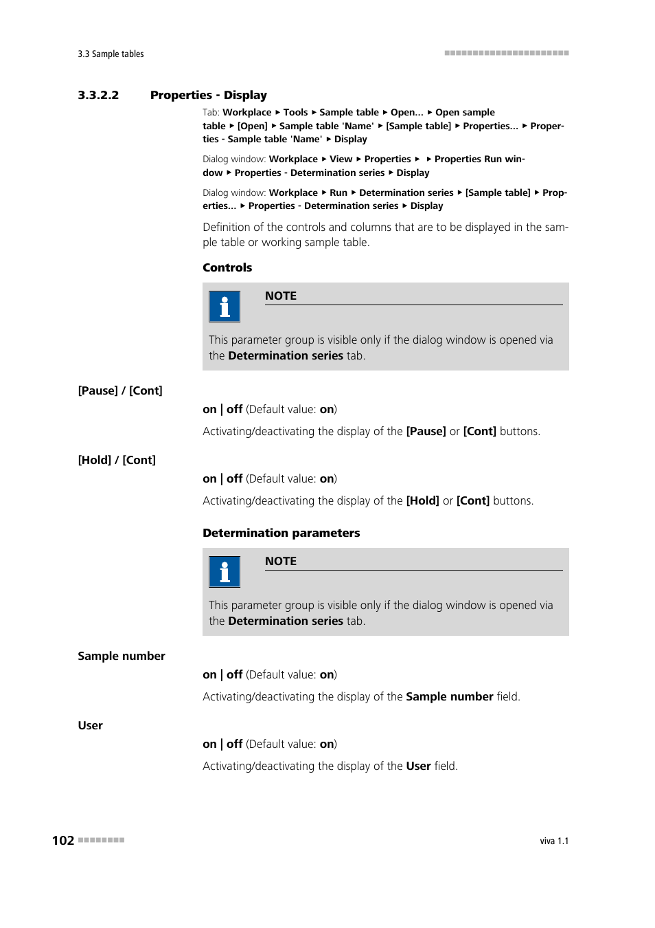 2 properties - display, Display | Metrohm viva 1.1 User Manual | Page 114 / 1085