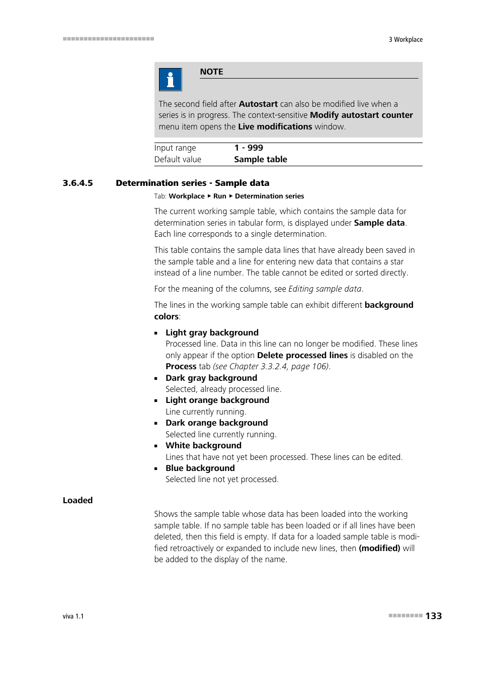 5 determination series - sample data, Sample data | Metrohm viva 1.1 User Manual | Page 145 / 1085