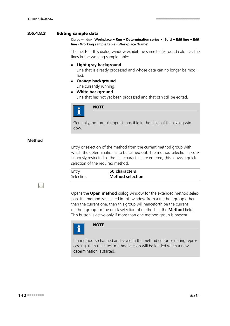 3 editing sample data, Entering sample data | Metrohm viva 1.1 User Manual | Page 152 / 1085