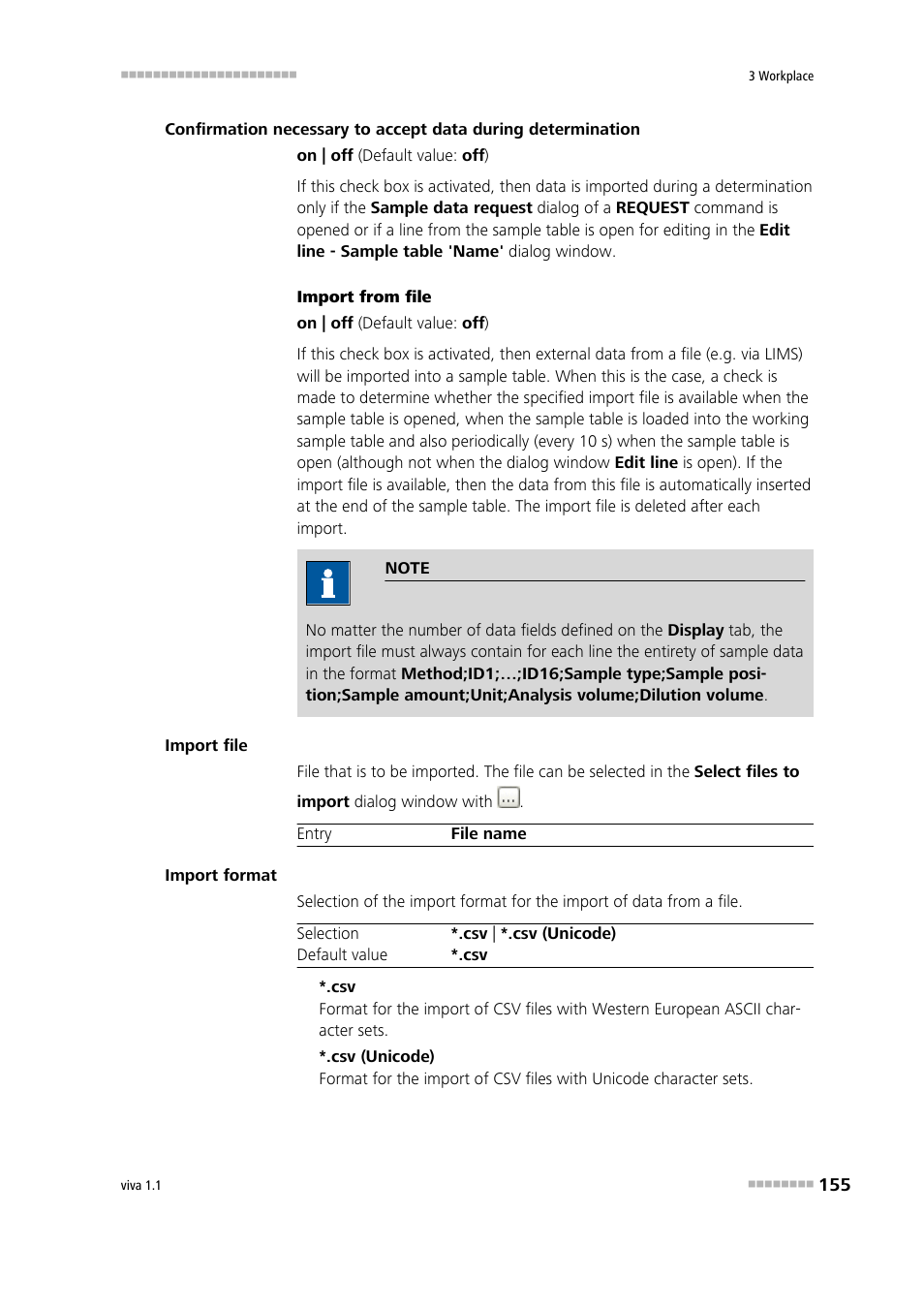 Metrohm viva 1.1 User Manual | Page 167 / 1085