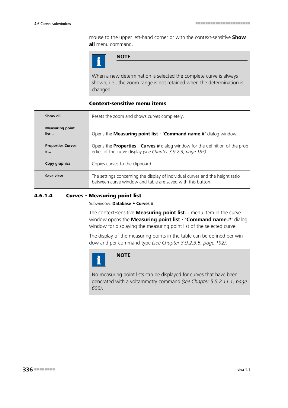 4 curves - measuring point list | Metrohm viva 1.1 User Manual | Page 348 / 1085