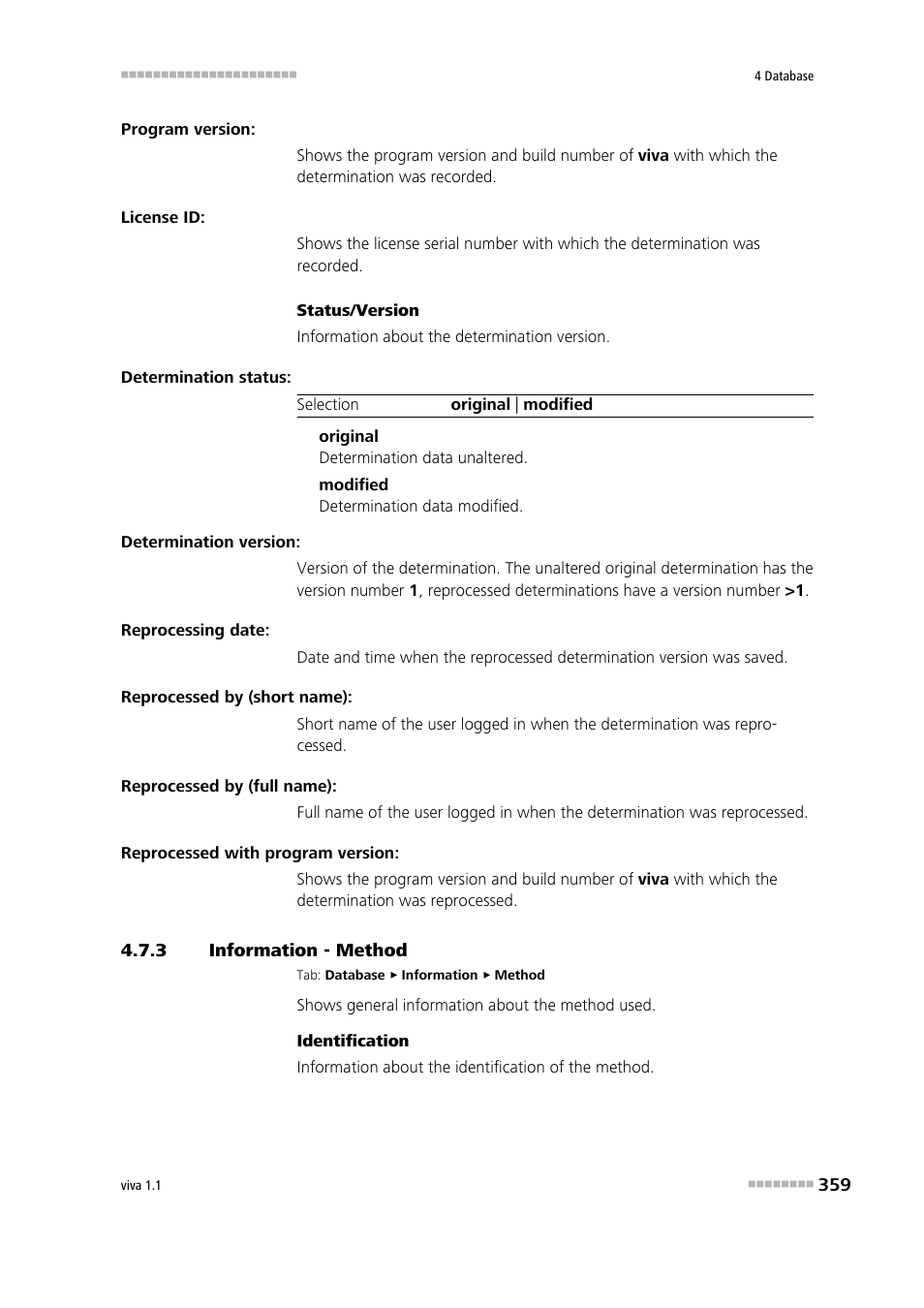 3 information - method, Information - method | Metrohm viva 1.1 User Manual | Page 371 / 1085