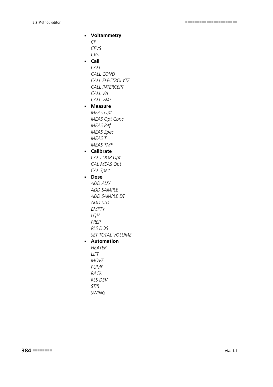 Metrohm viva 1.1 User Manual | Page 396 / 1085