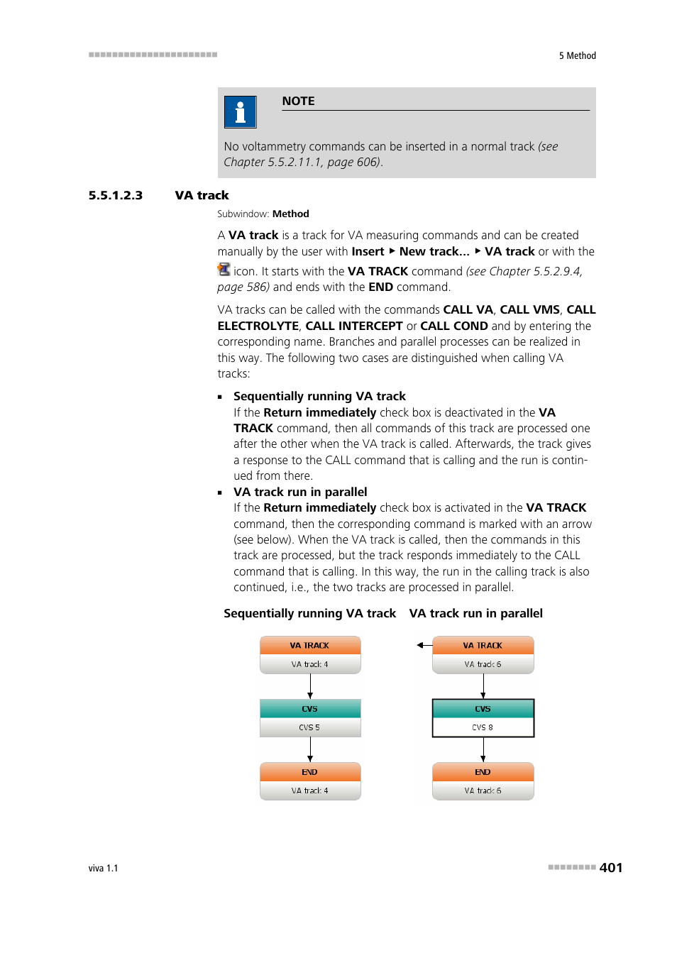 3 va track, Va track | Metrohm viva 1.1 User Manual | Page 413 / 1085