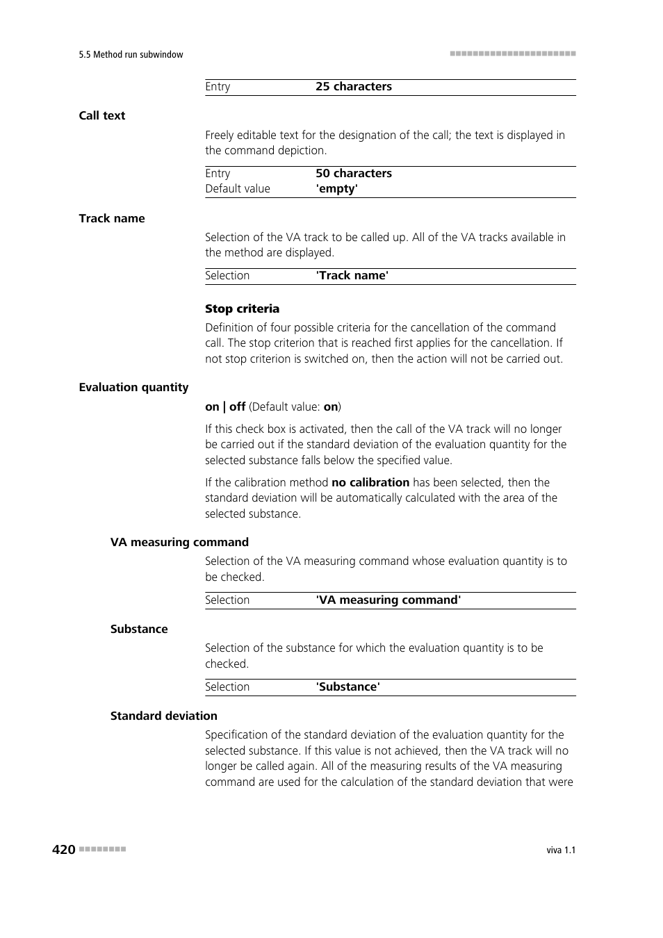 Metrohm viva 1.1 User Manual | Page 432 / 1085