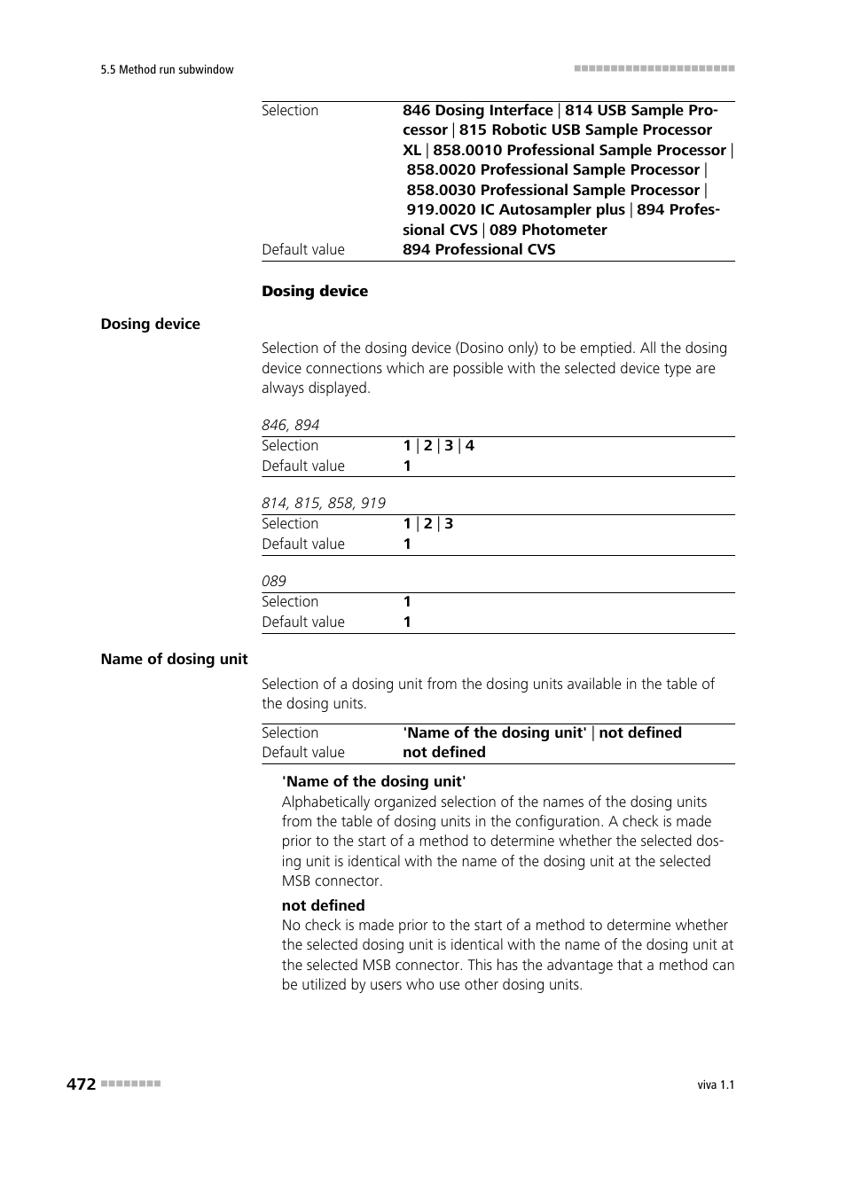 Metrohm viva 1.1 User Manual | Page 484 / 1085