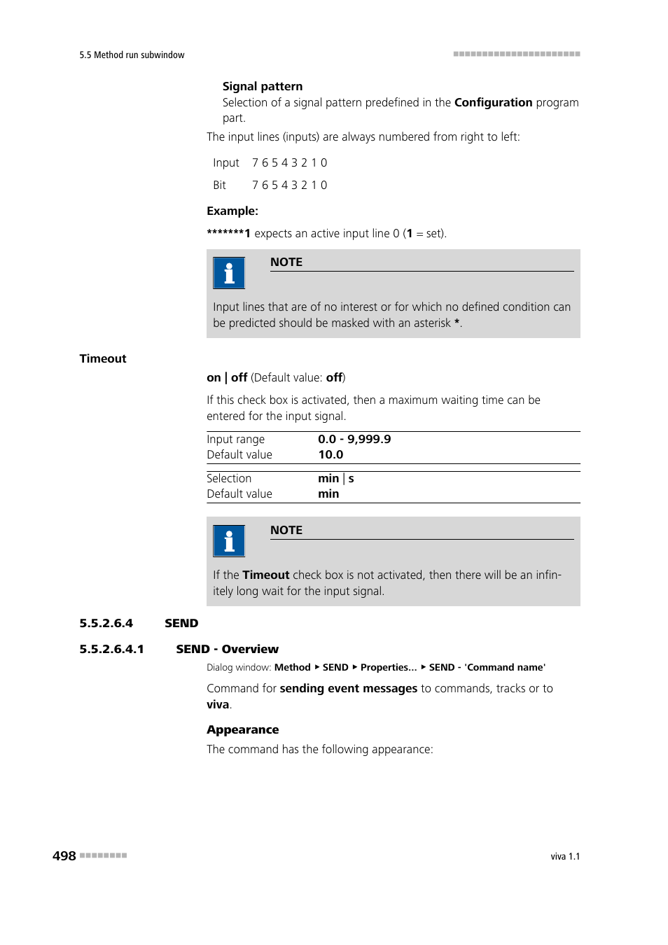 4 send, 1 send - overview, Send | Metrohm viva 1.1 User Manual | Page 510 / 1085