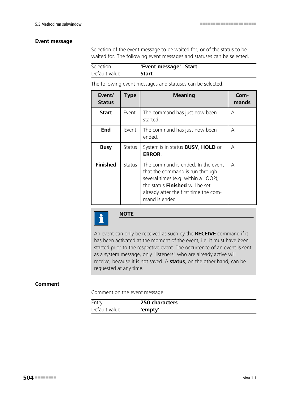 Metrohm viva 1.1 User Manual | Page 516 / 1085