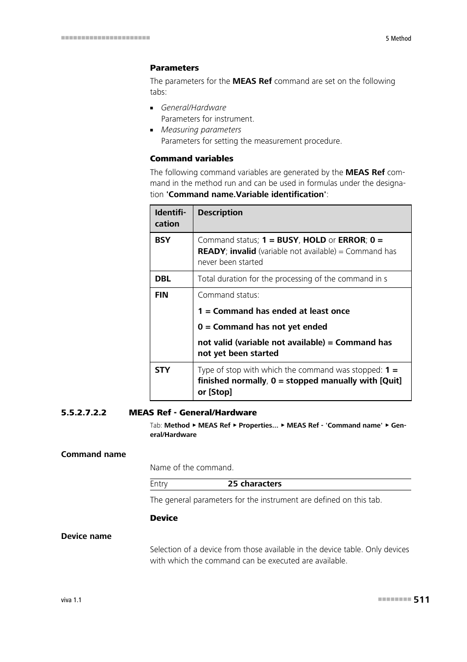 2 meas ref - general/hardware | Metrohm viva 1.1 User Manual | Page 523 / 1085