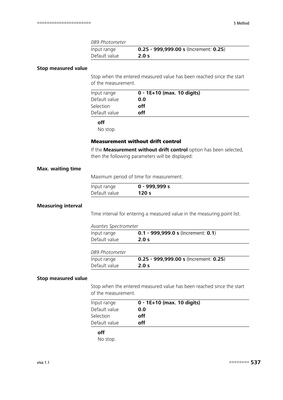 Metrohm viva 1.1 User Manual | Page 549 / 1085