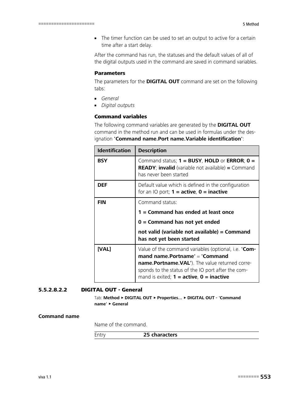 2 digital out - general | Metrohm viva 1.1 User Manual | Page 565 / 1085