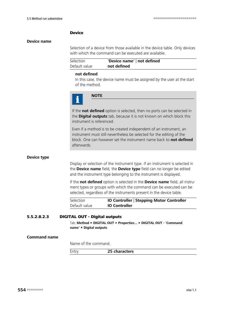 3 digital out - digital outputs | Metrohm viva 1.1 User Manual | Page 566 / 1085