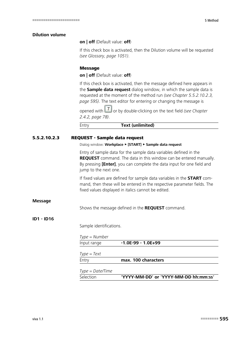 3 request - sample data request | Metrohm viva 1.1 User Manual | Page 607 / 1085